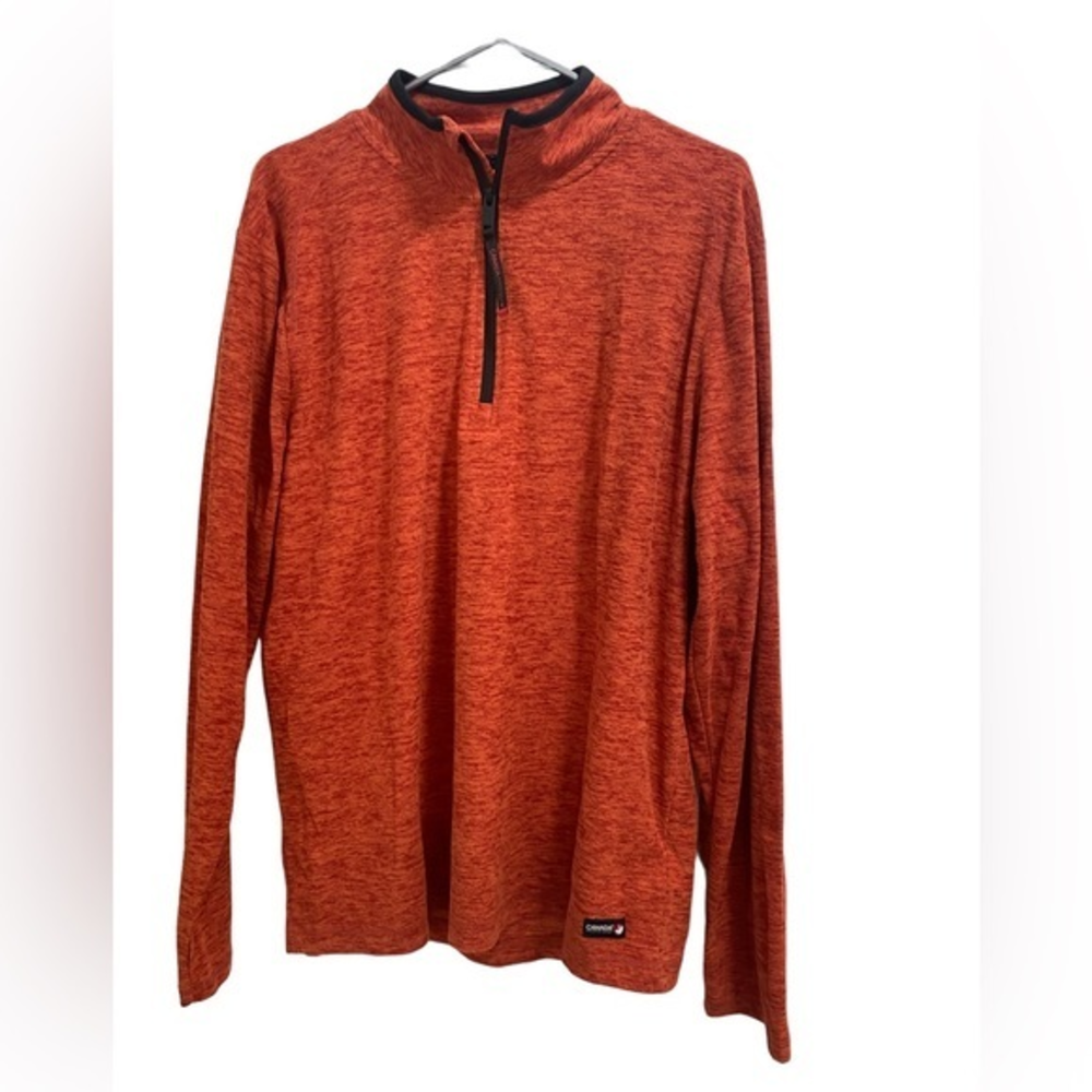 Canada Weather Gear Supreme Soft 1/4 Zip Pullover Activewear‎ Top Size Large